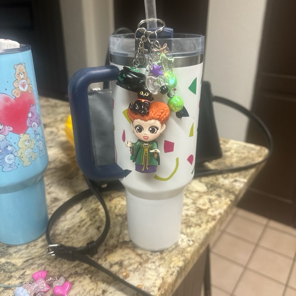 Colorful Character Keychain with Charms - Picture 4 of 4